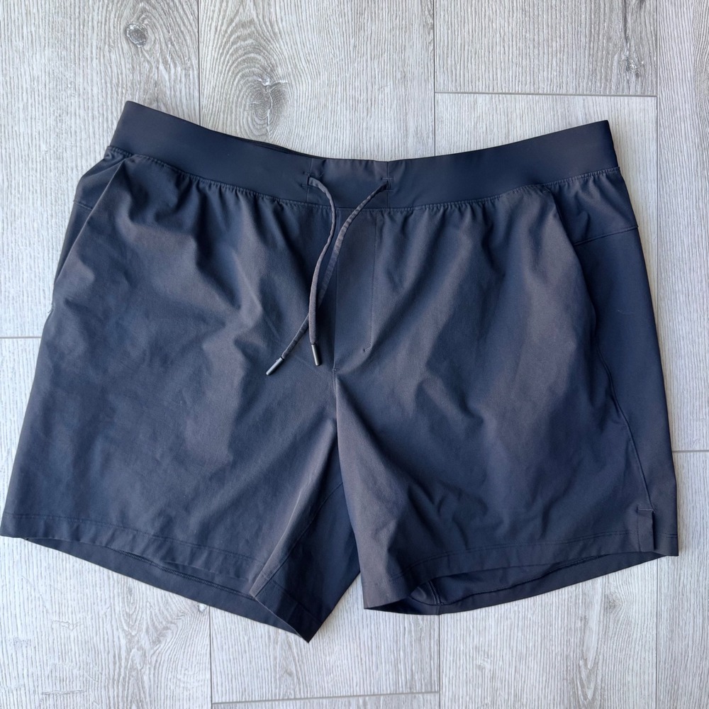 Lululemon Pace Breaker Lined Short 7" Black XXL LM7BJ0S Running Training